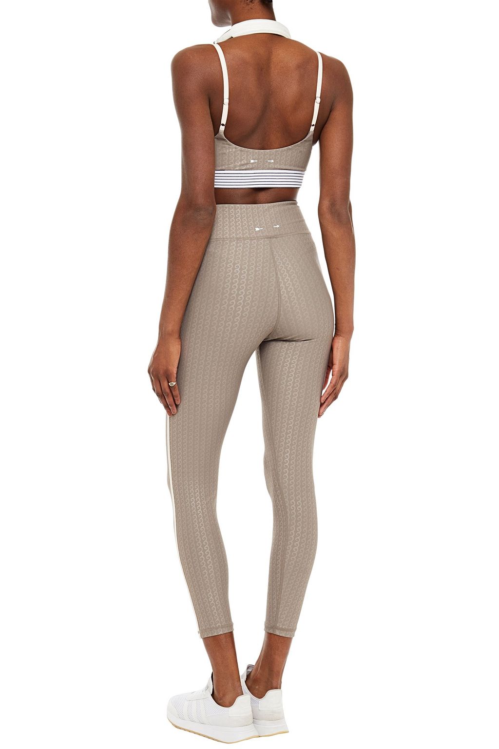 THE UPSIDE Liegia Natacha stretch-jacquard sports bra