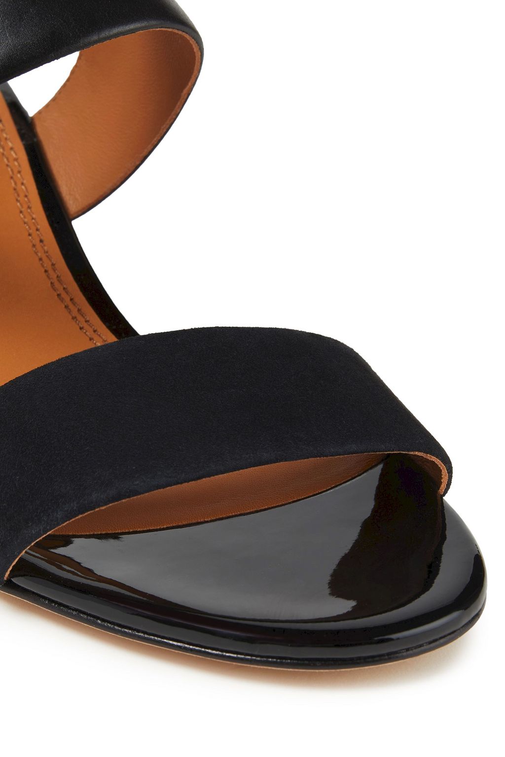 TORY BURCH Leather and suede sandals