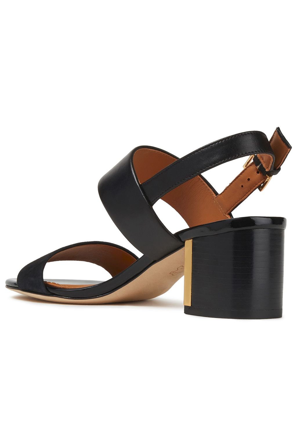 TORY BURCH Leather and suede sandals