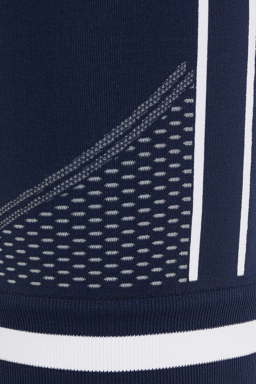 THE UPSIDE Seamless Spin stretch-jacquard shorts
