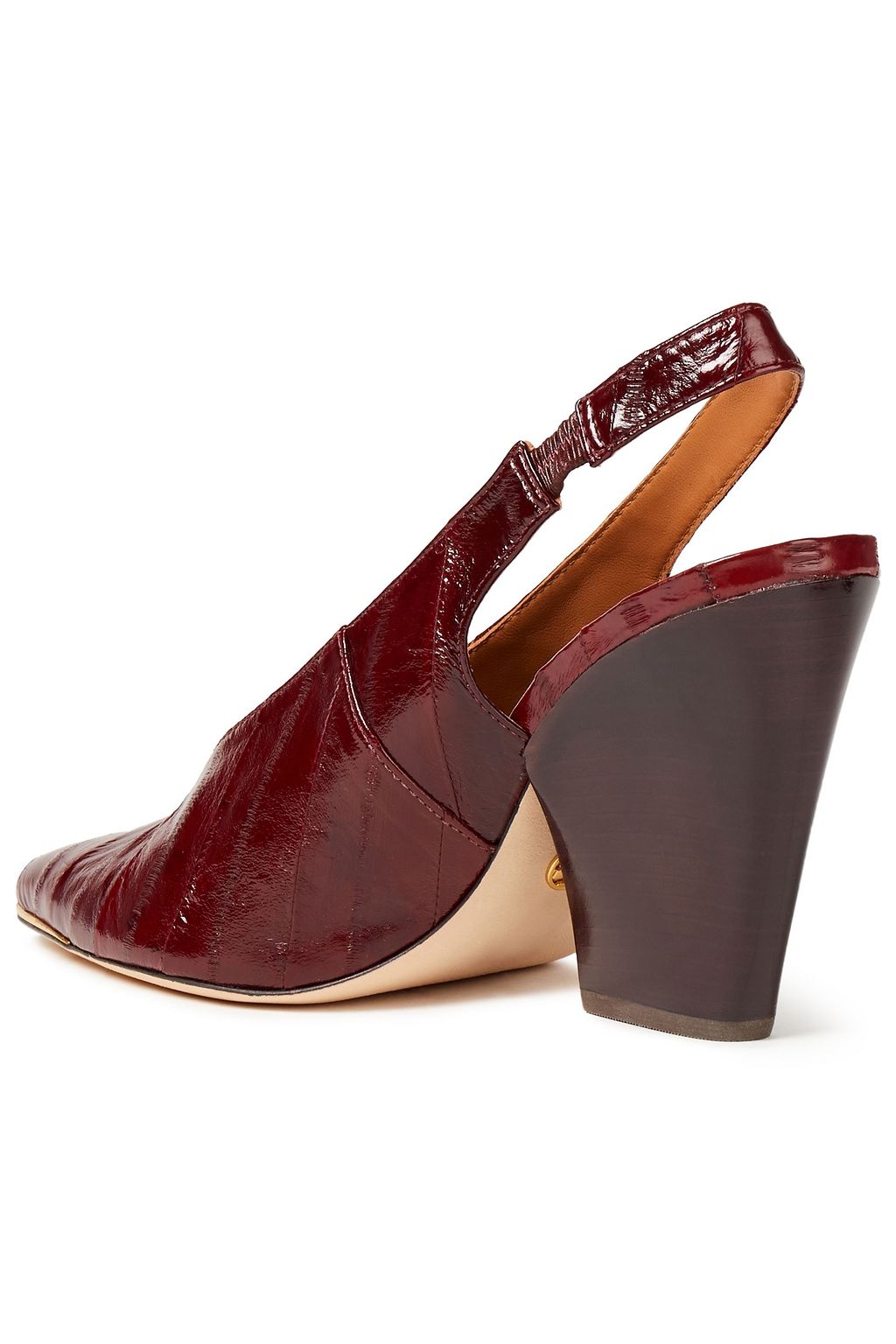 TORY BURCH Lila eel slingback pumps