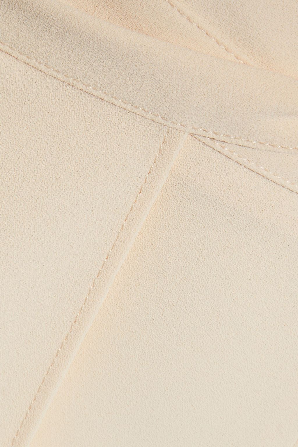 SEE BY CHLOÉ Tie-front layered crepe culottes