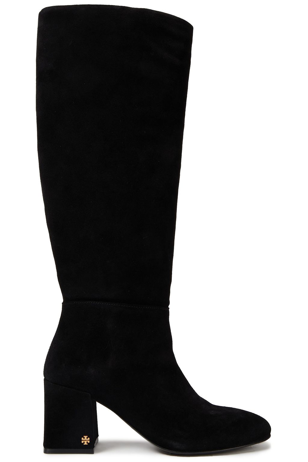 Arriba 56+ imagen tory burch black suede booties