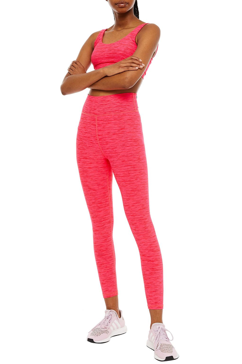 THE UPSIDE Saanvi Dance mélange stretch leggings