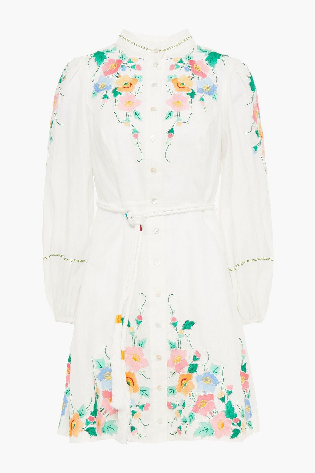fiesta embroidered dress