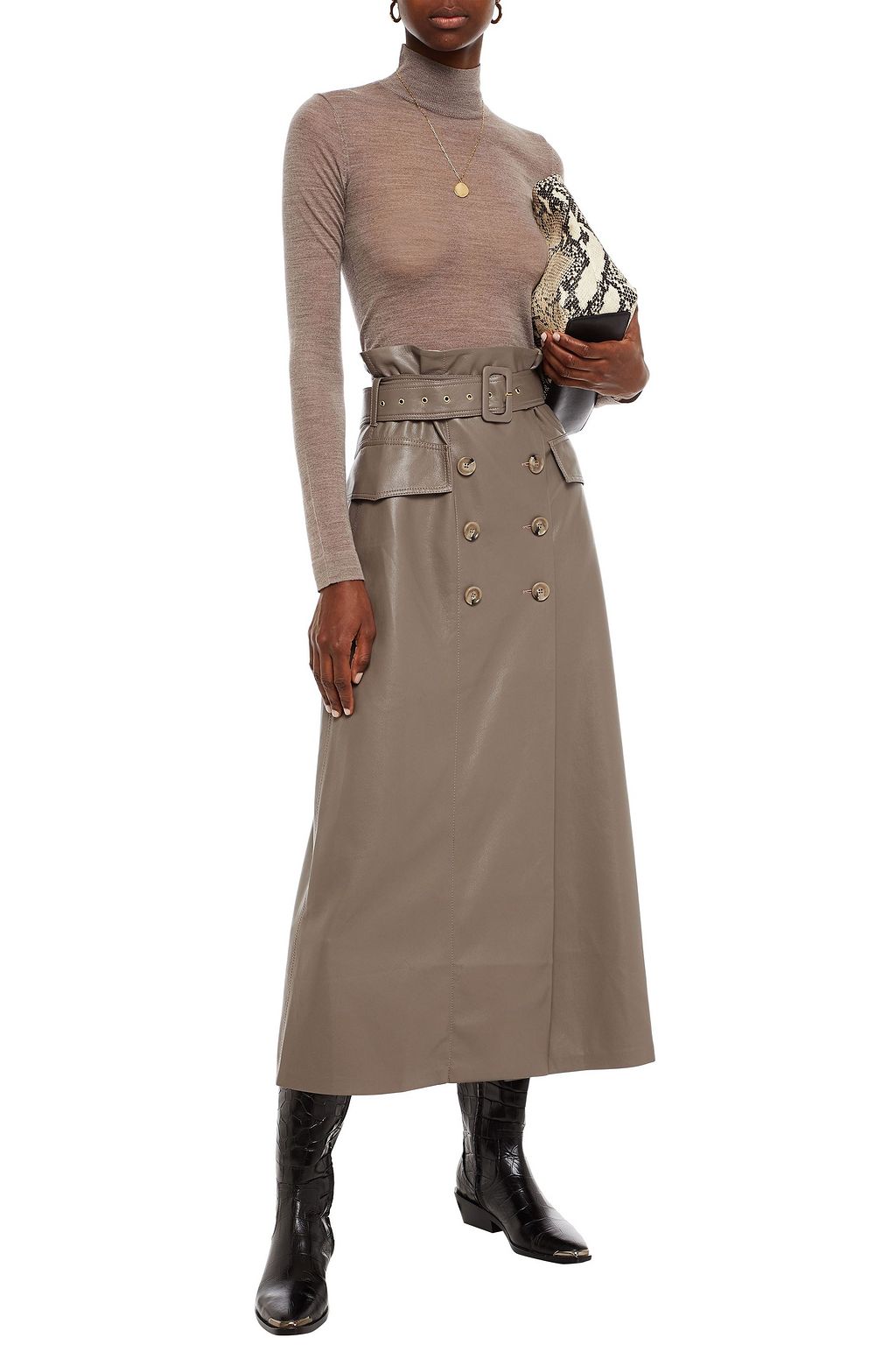 NANUSHKA Harri merino wool turtleneck sweater