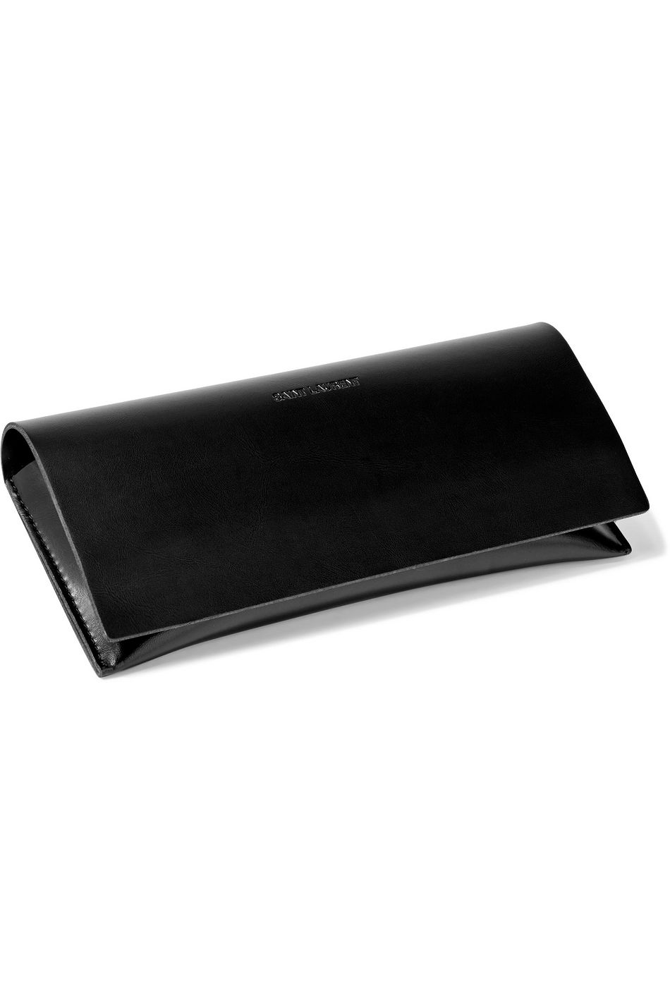 SAINT LAURENT Lily cateye zebraprint acetate sunglasses THE