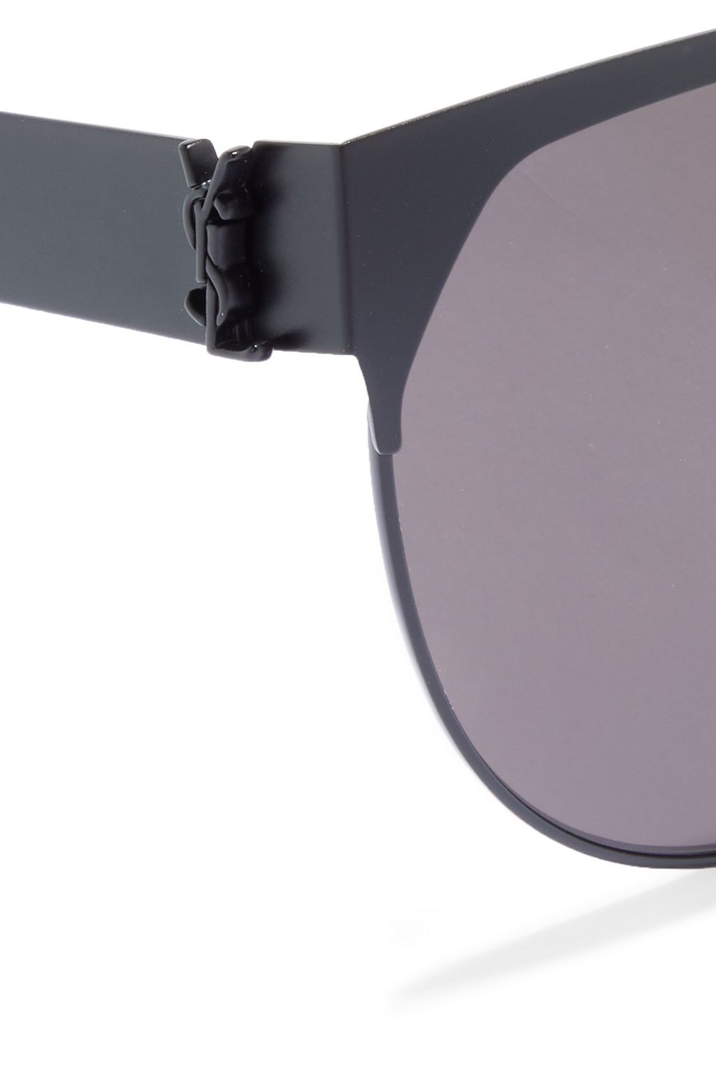 SAINT LAURENT D-frame metal sunglasses