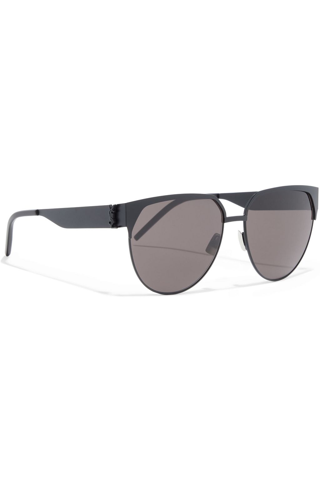 SAINT LAURENT D-frame metal sunglasses