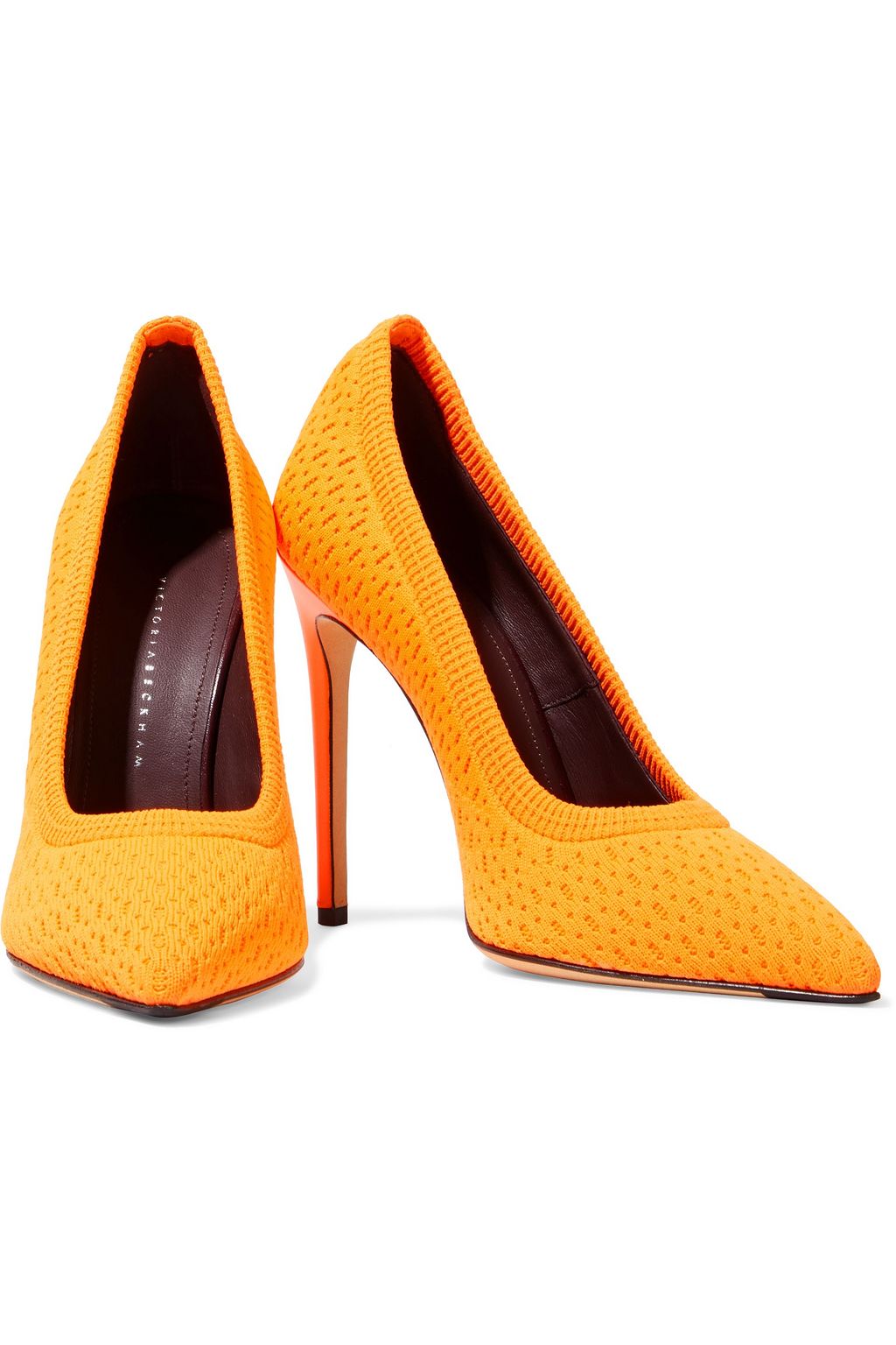 VICTORIA BECKHAM Kristie stretch-knit pumps