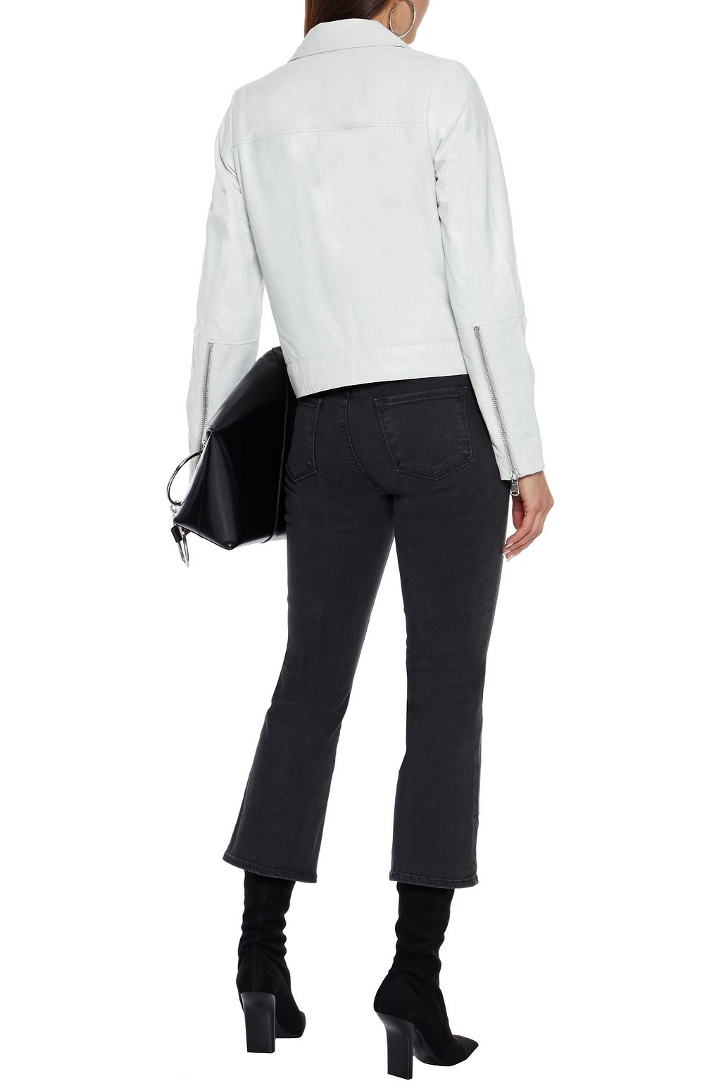 J BRAND Letty leather biker jacket