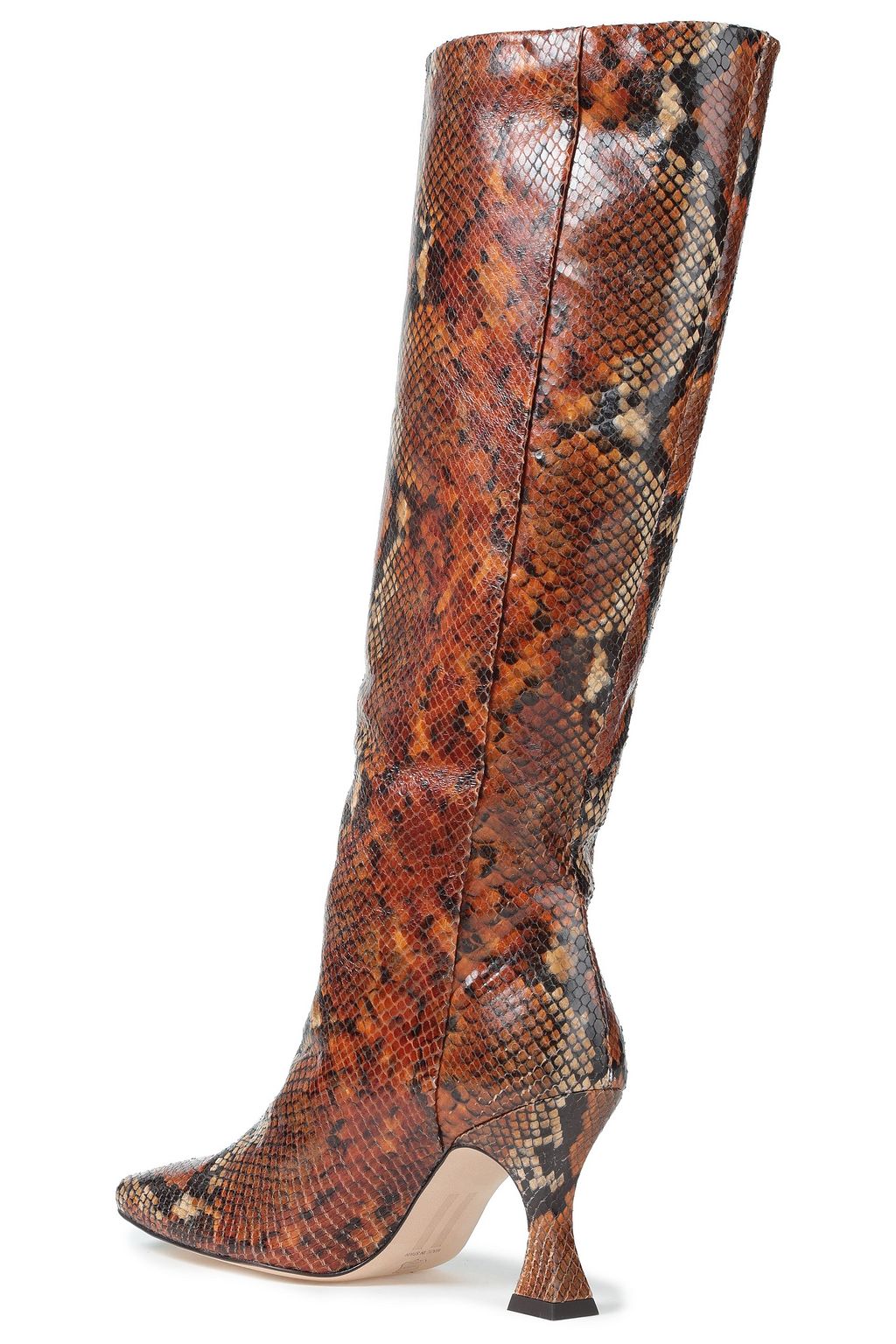 MIISTA Inga snake-effect leather boots