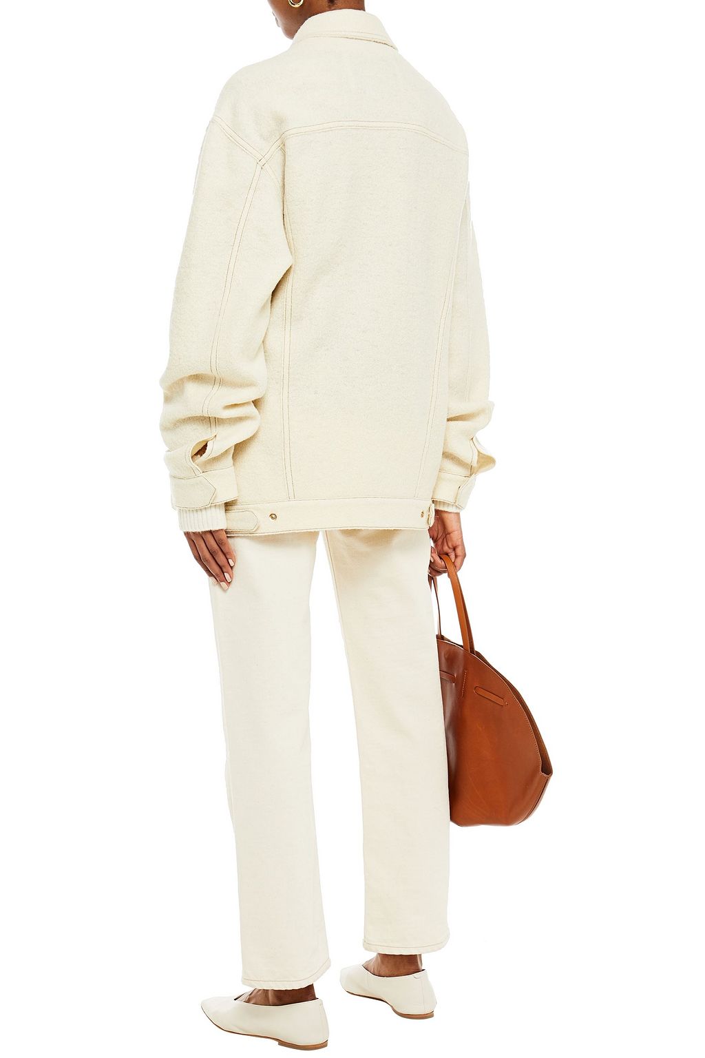 NANUSHKA Oversized wool jacket