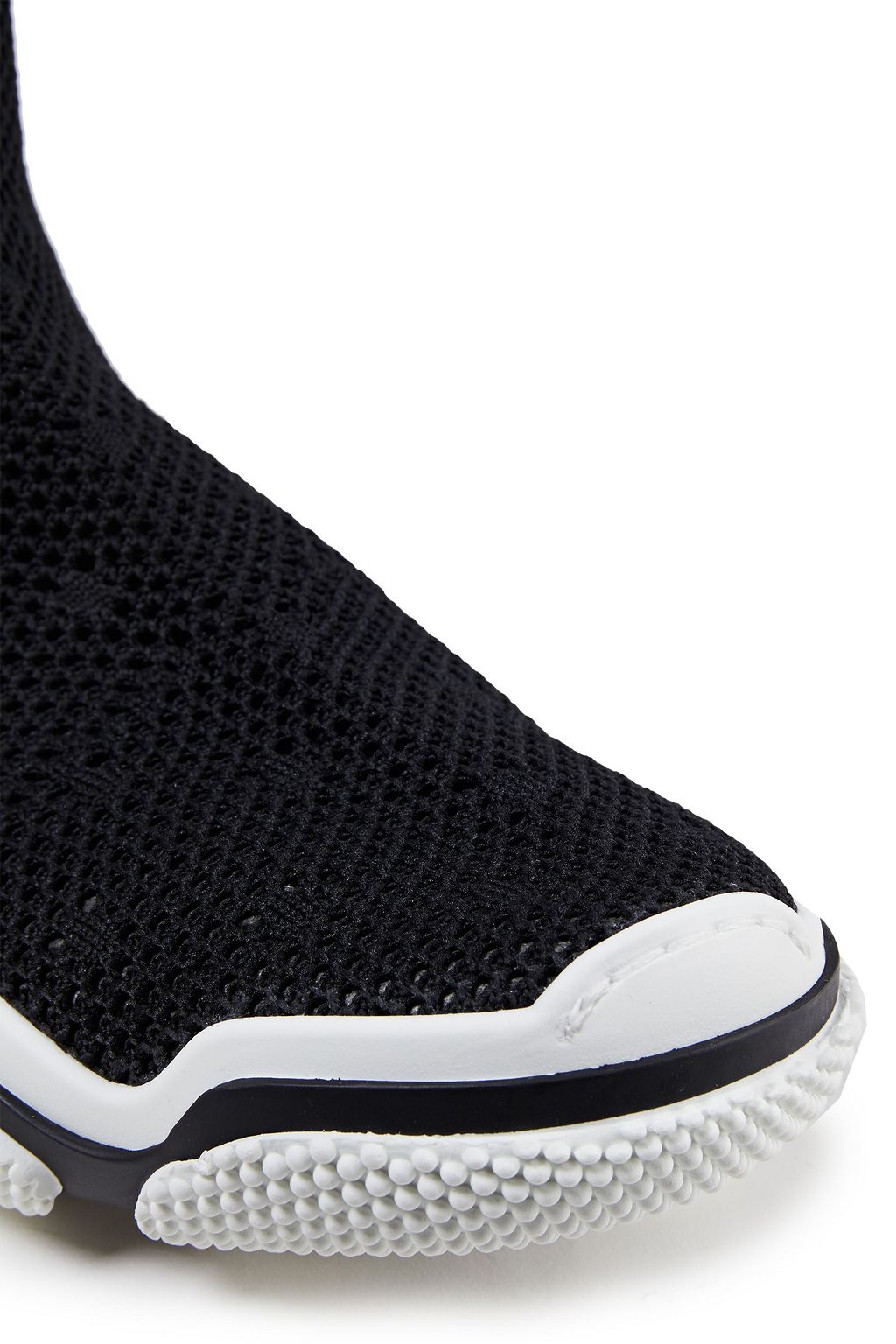 RED(V) Mesh high-top sneakers