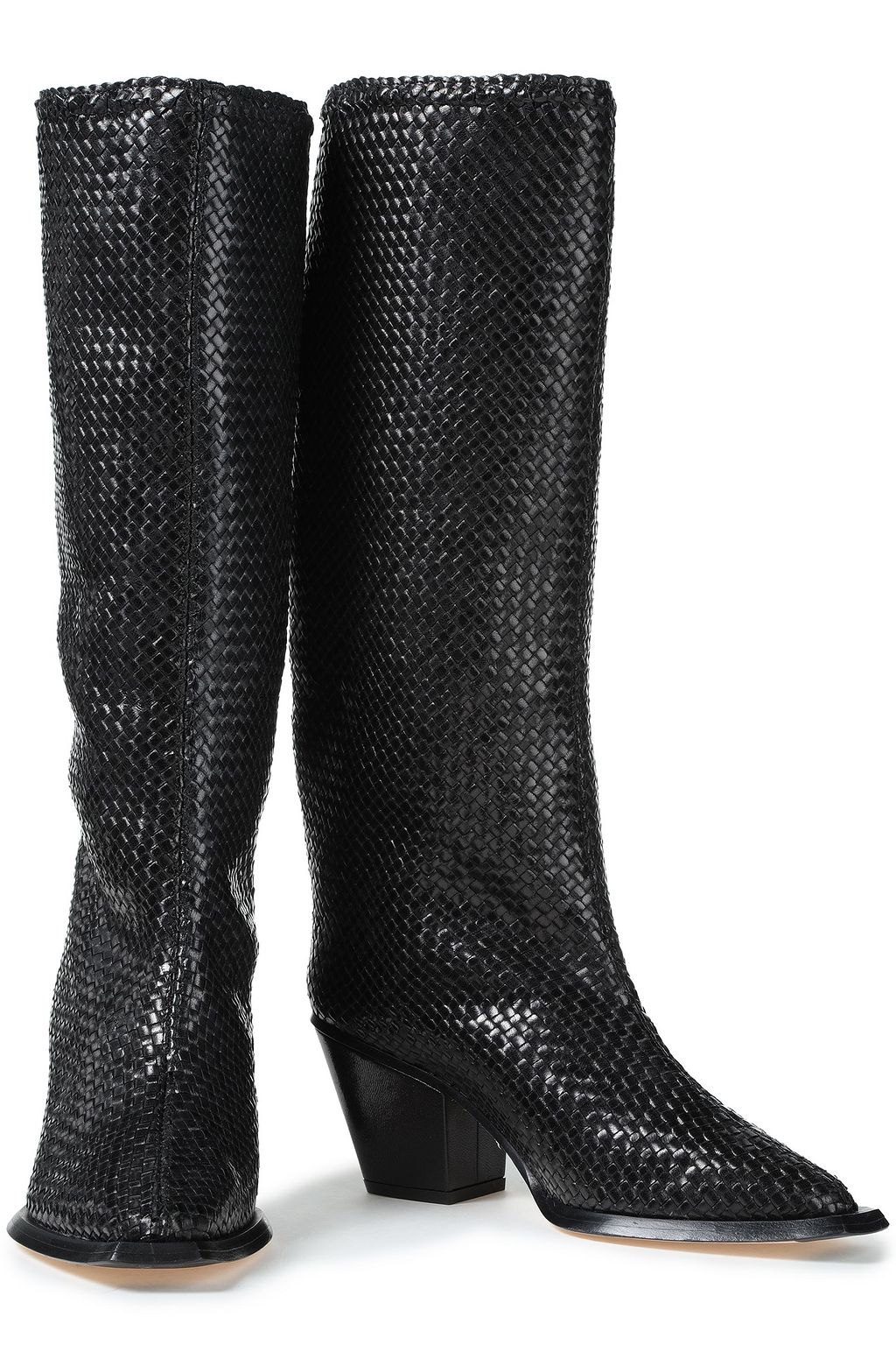 MIISTA Dallis braided leather boots