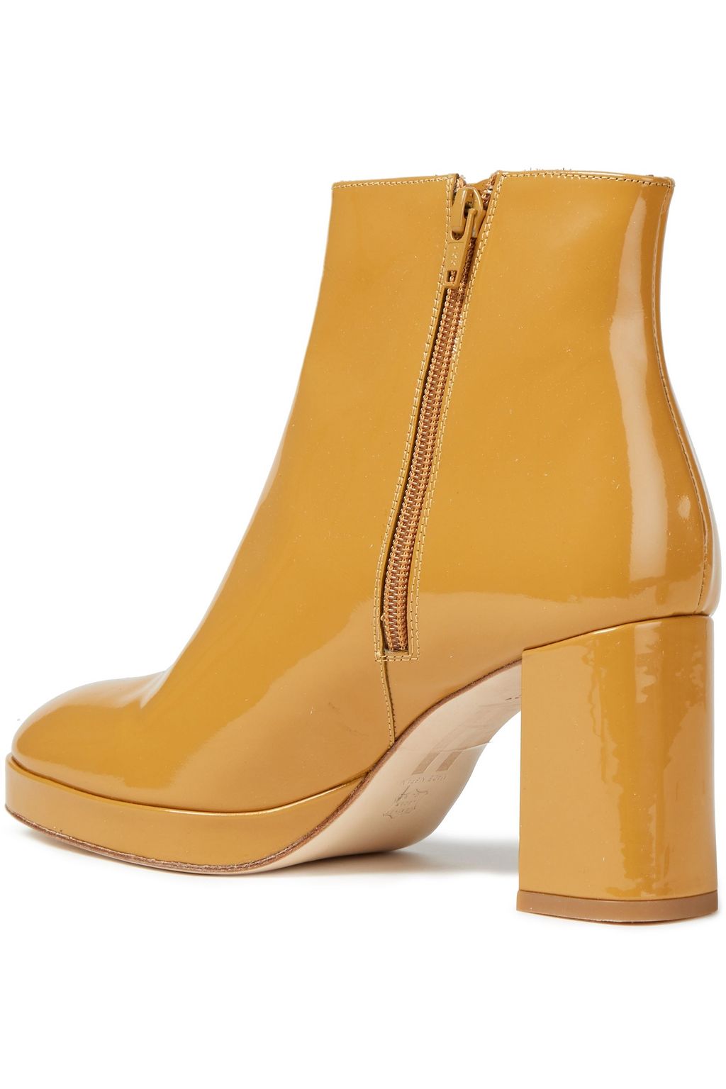 MIISTA Veronika patent-leather ankle boots