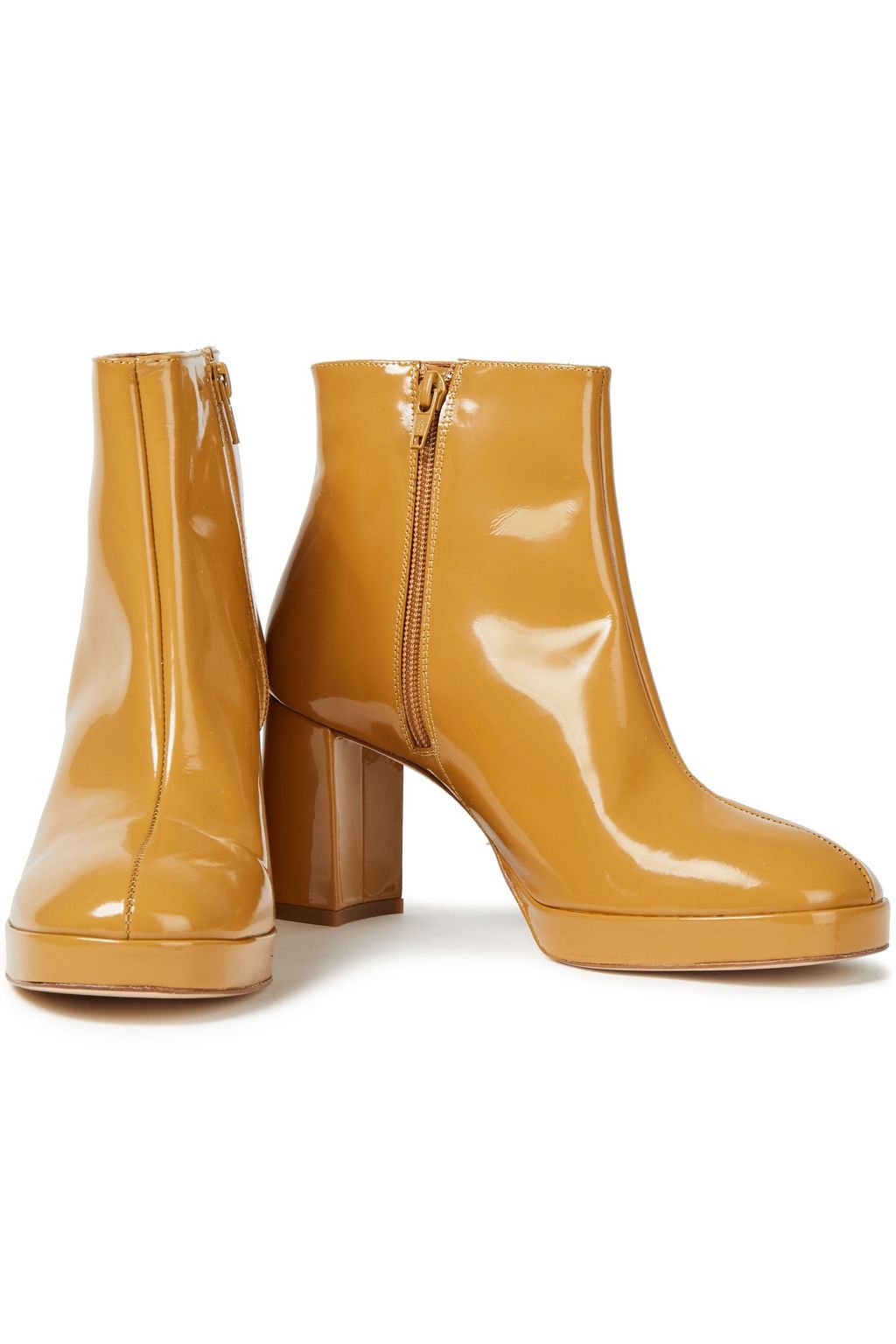 MIISTA Veronika patent-leather ankle boots