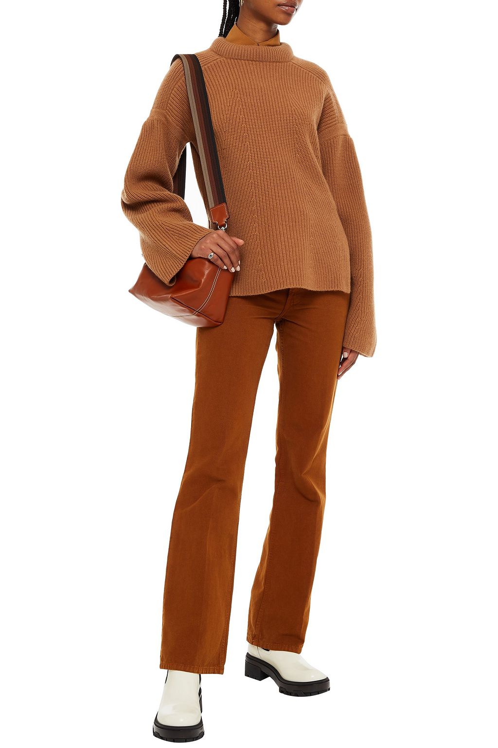 LOULOU STUDIO Gargalo oversized ribbed wool and cashmere-blend sweater