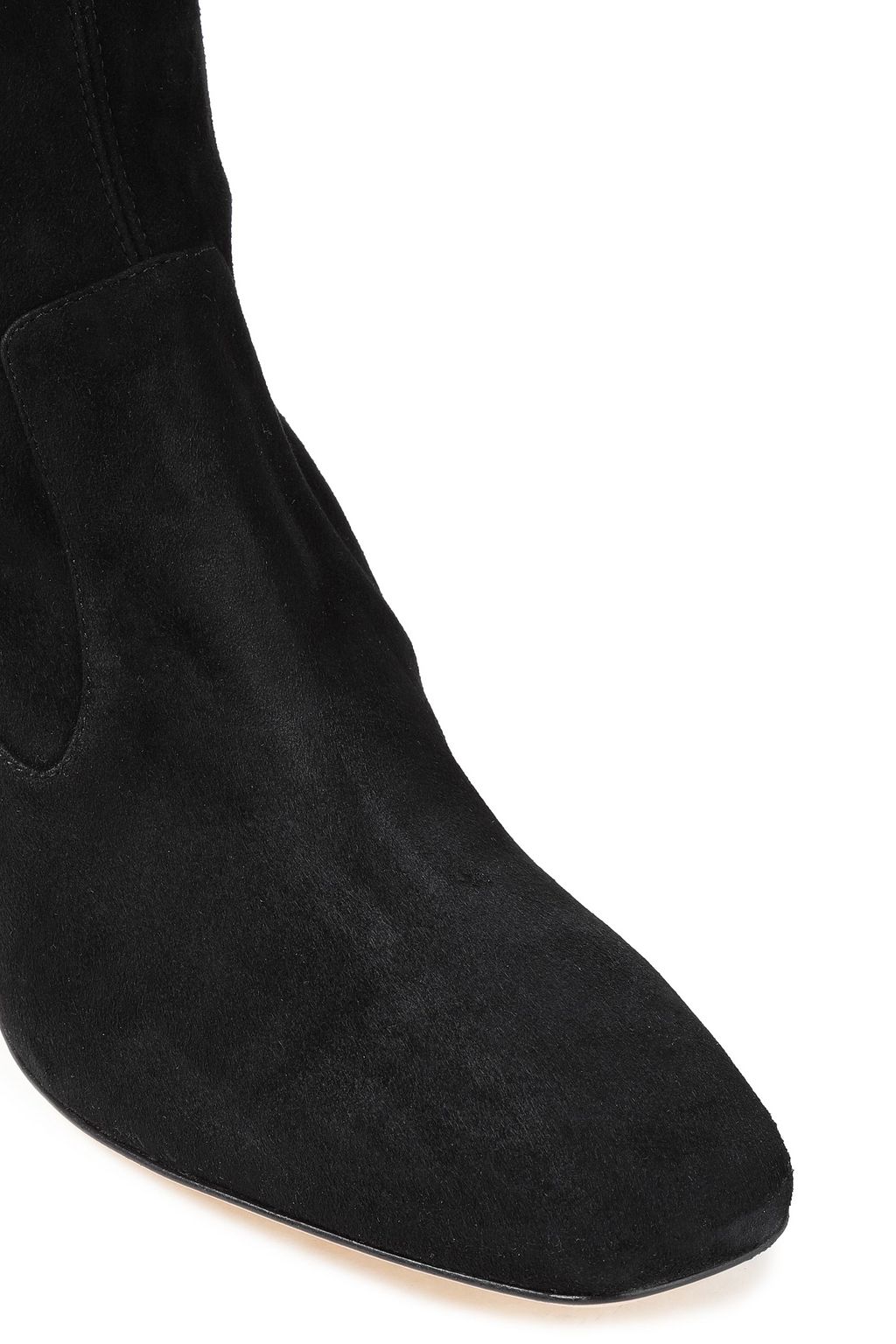 ALBERTA FERRETTI Stretch-suede over-the-knee boots