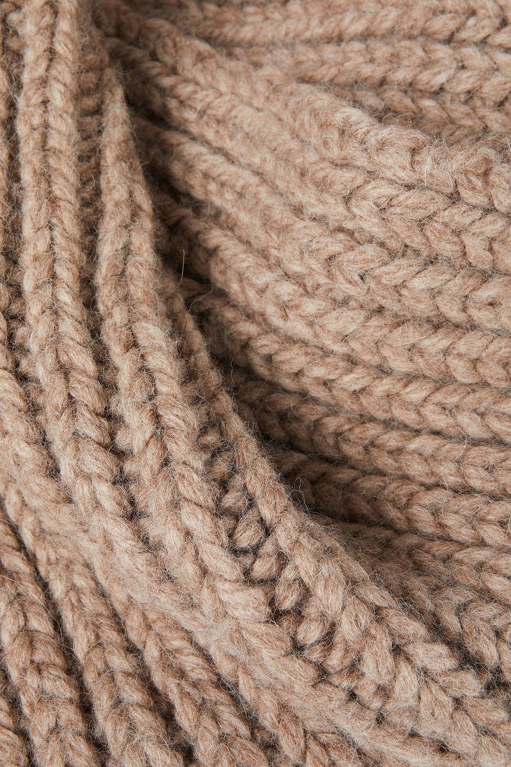 LOULOU STUDIO Ribbed wool and alpaca-blend scarf
