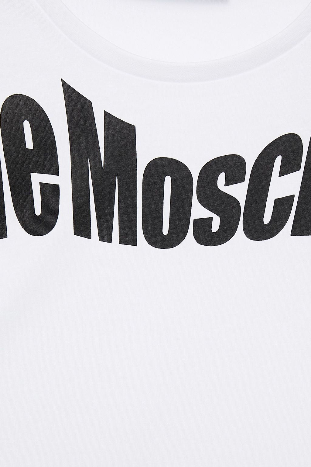 LOVE MOSCHINO Printed cotton-jersey T-shirt