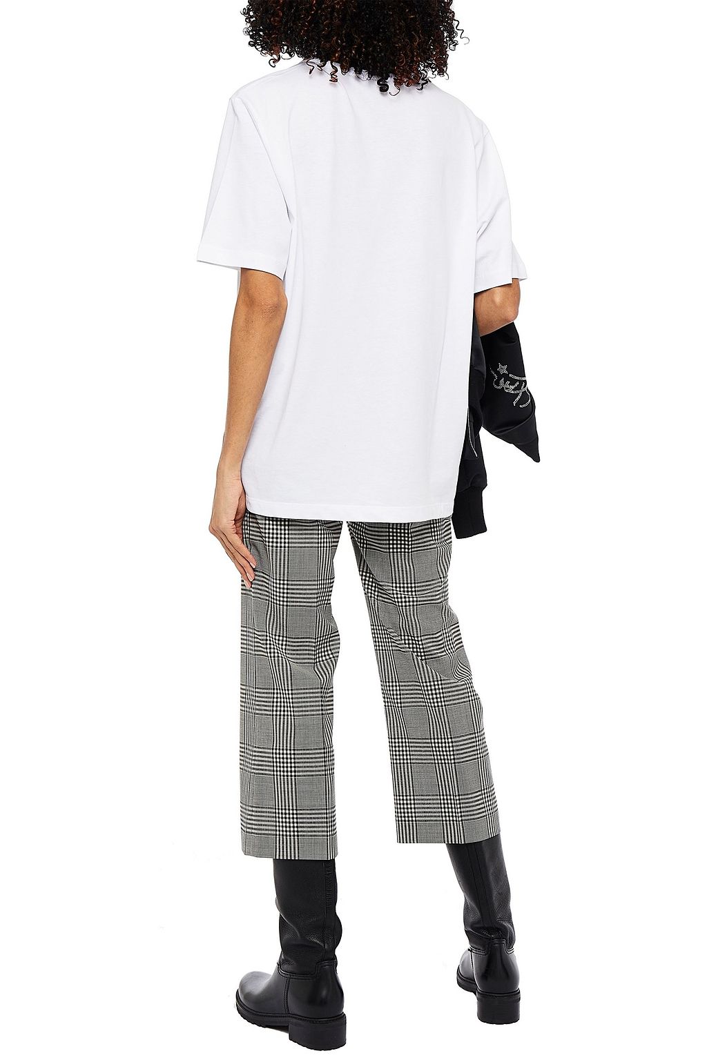 LOVE MOSCHINO Printed cotton-jersey T-shirt