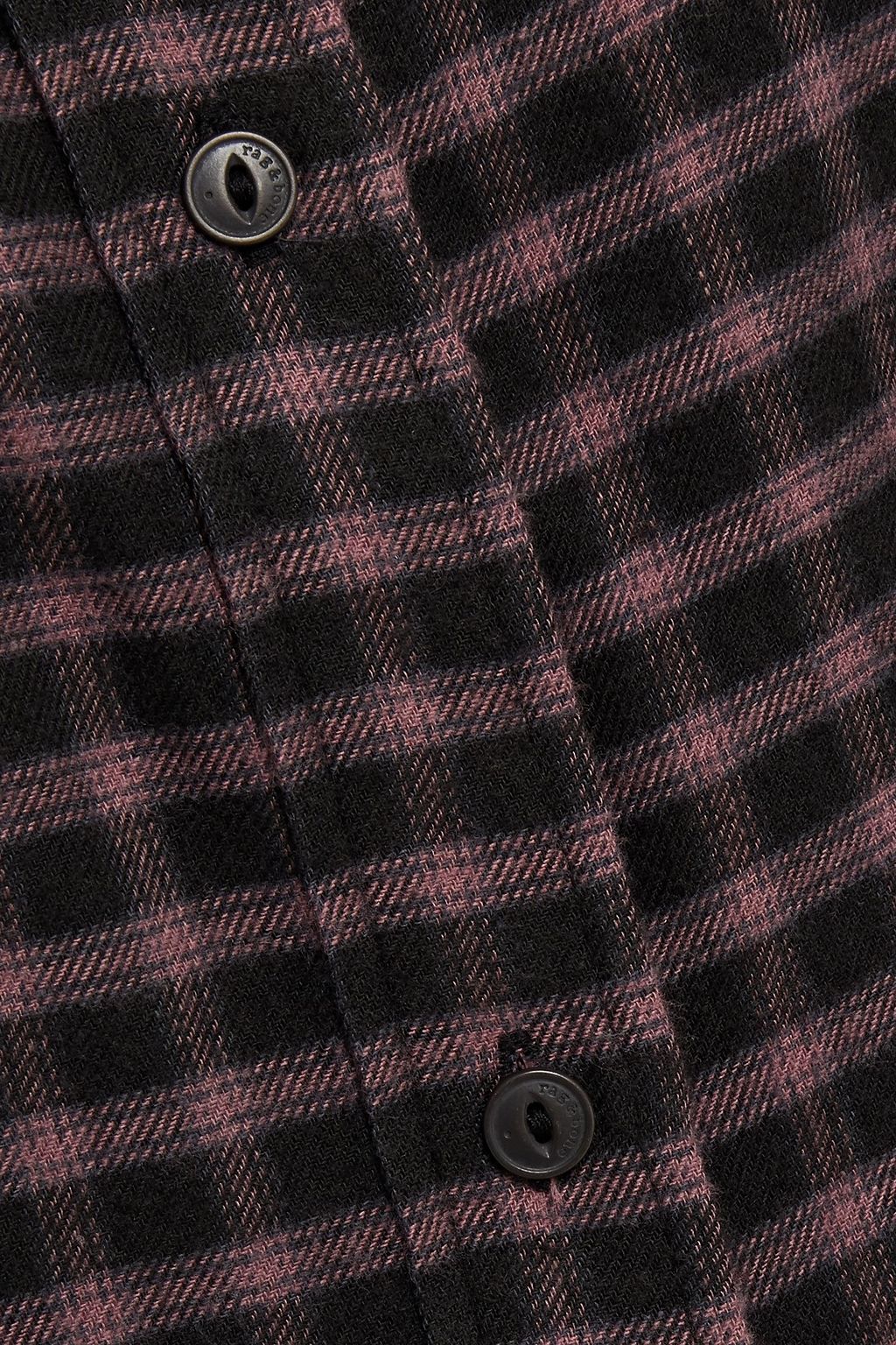 RAG & BONE Checked flannel shirt