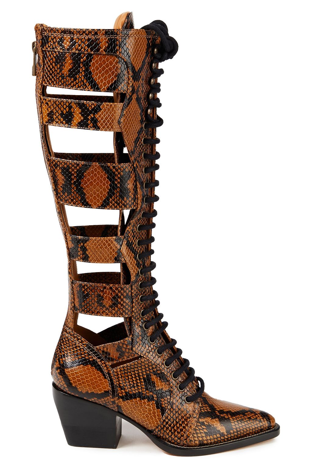 chloe snake boots