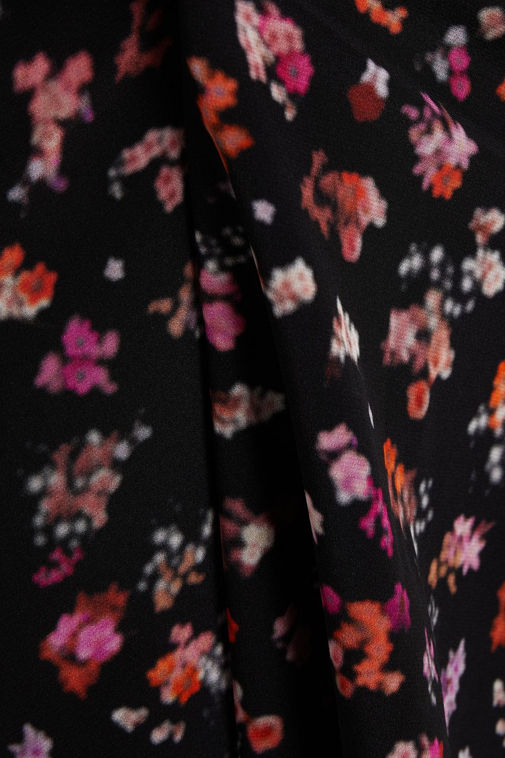 ALTUZARRA Floral-print silk-crepe skirt