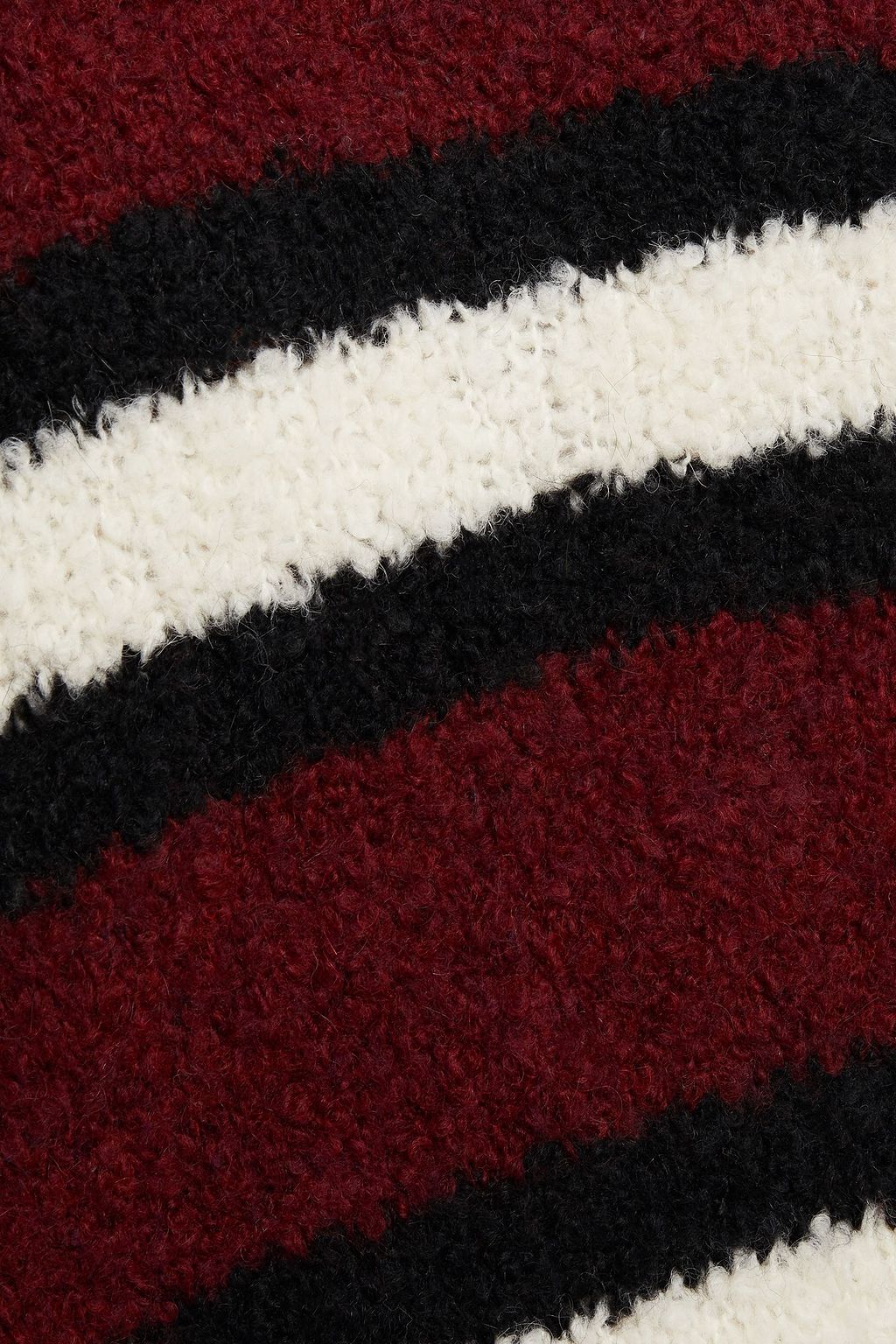 RAG & BONE ストライプブークレニット セーター