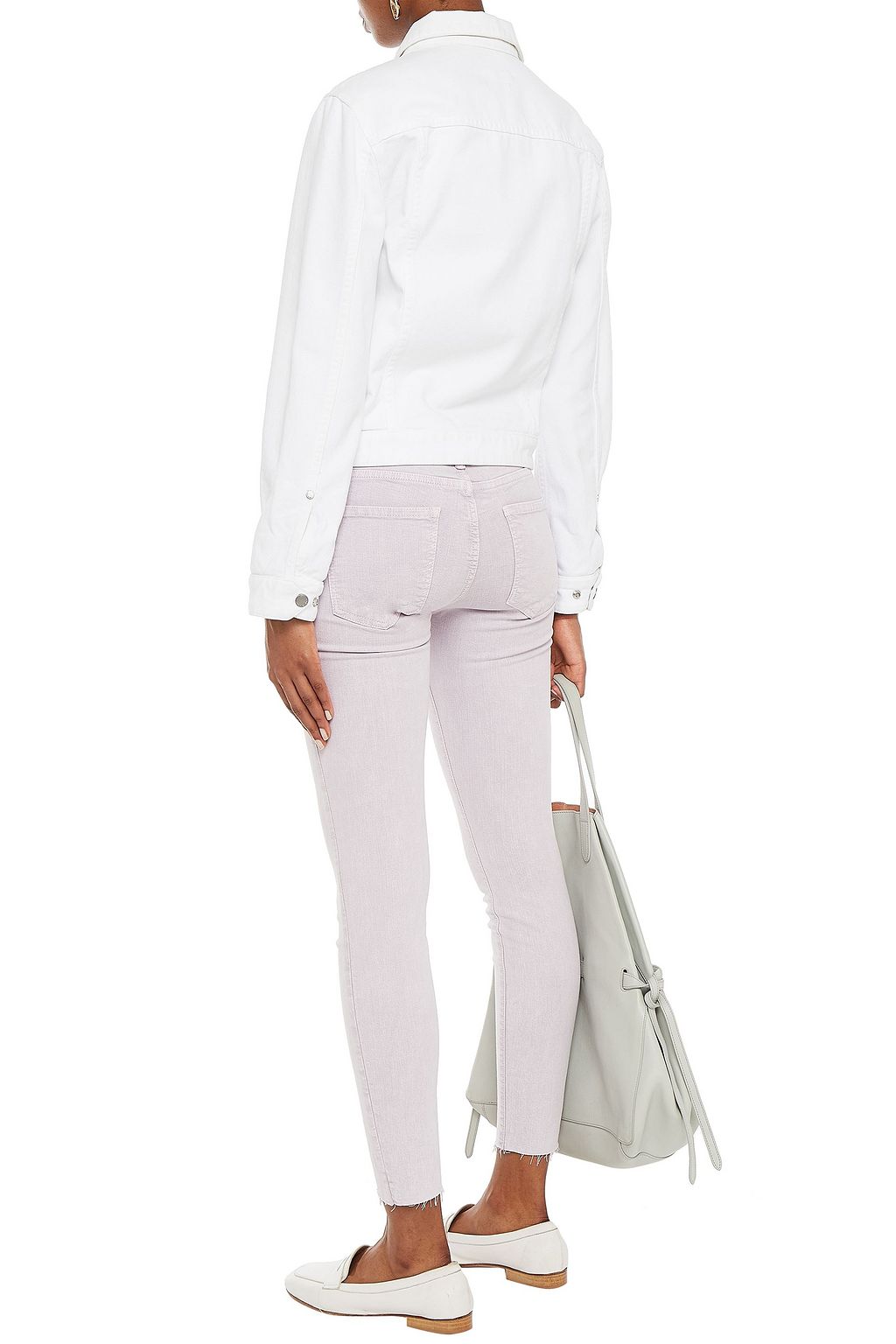 CURRENT/ELLIOTT The Stiletto mid-rise skinny jeans