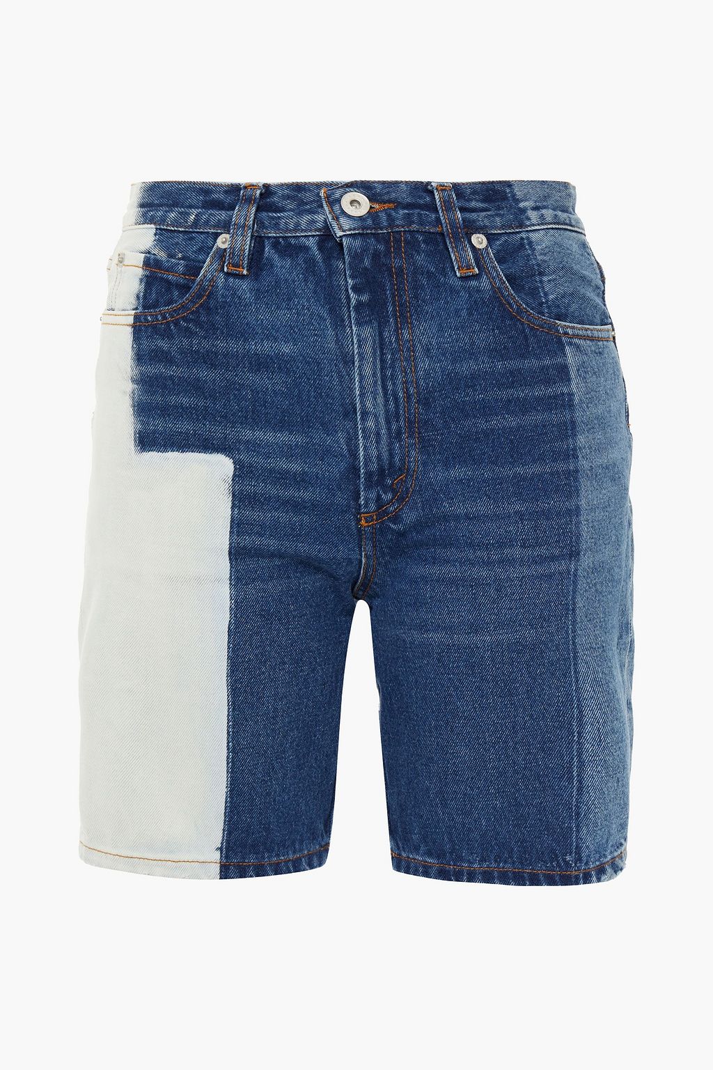 Mid denim Bleached denim shorts | Sale 