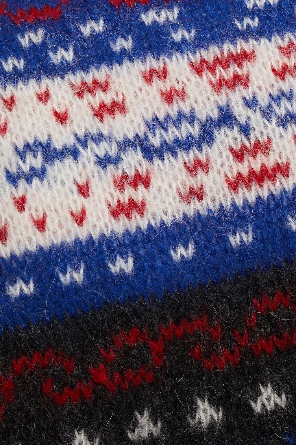 RAG & BONE Finlay jacquard-knit alpaca-blend hoodie