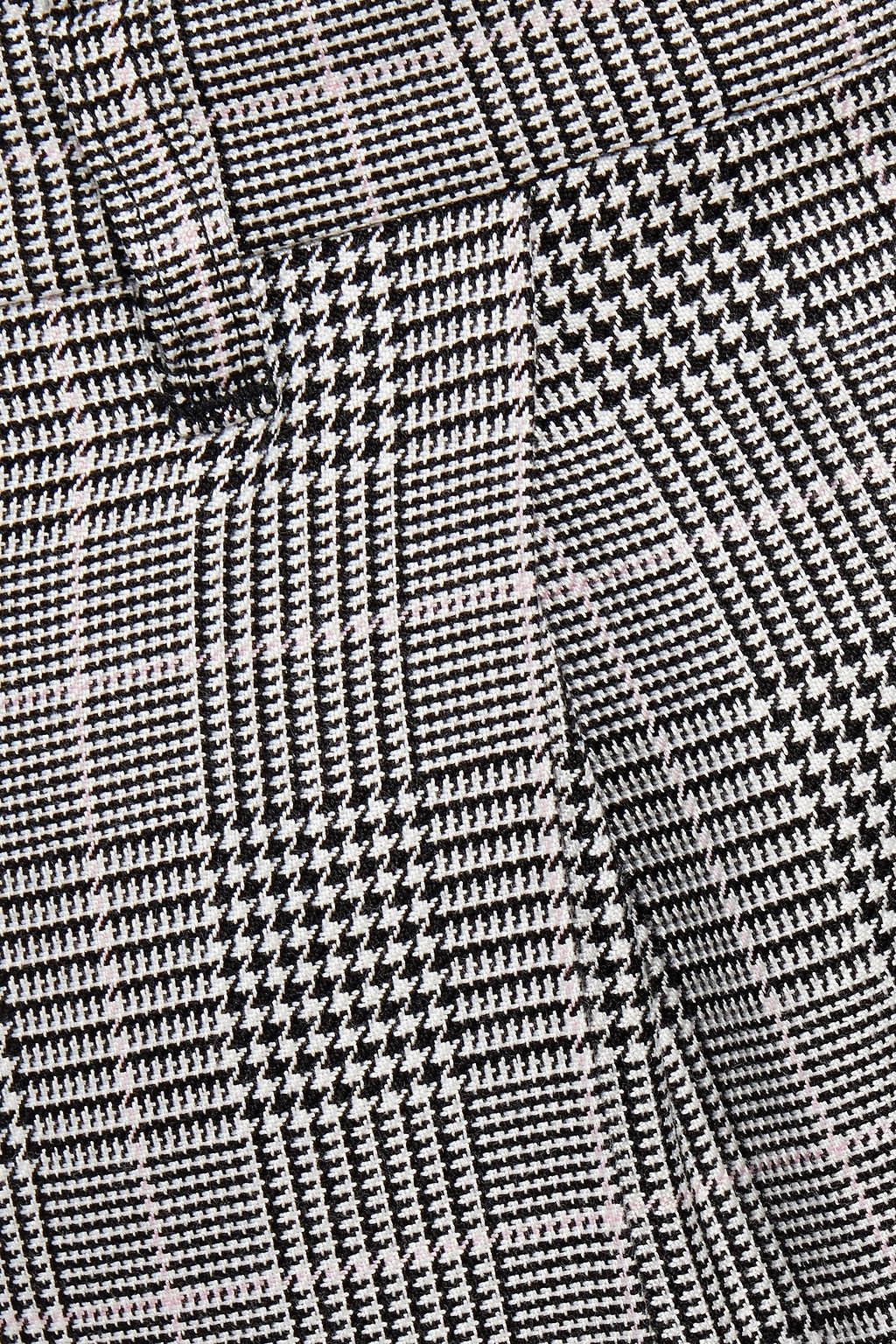 ATM ANTHONY THOMAS MELILLO Prince of Wales checked woven wide-leg pants