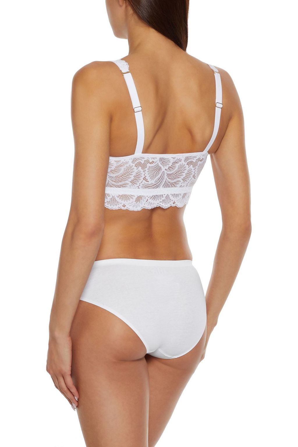 COMMANDO Full Circle stretch-lace bralette