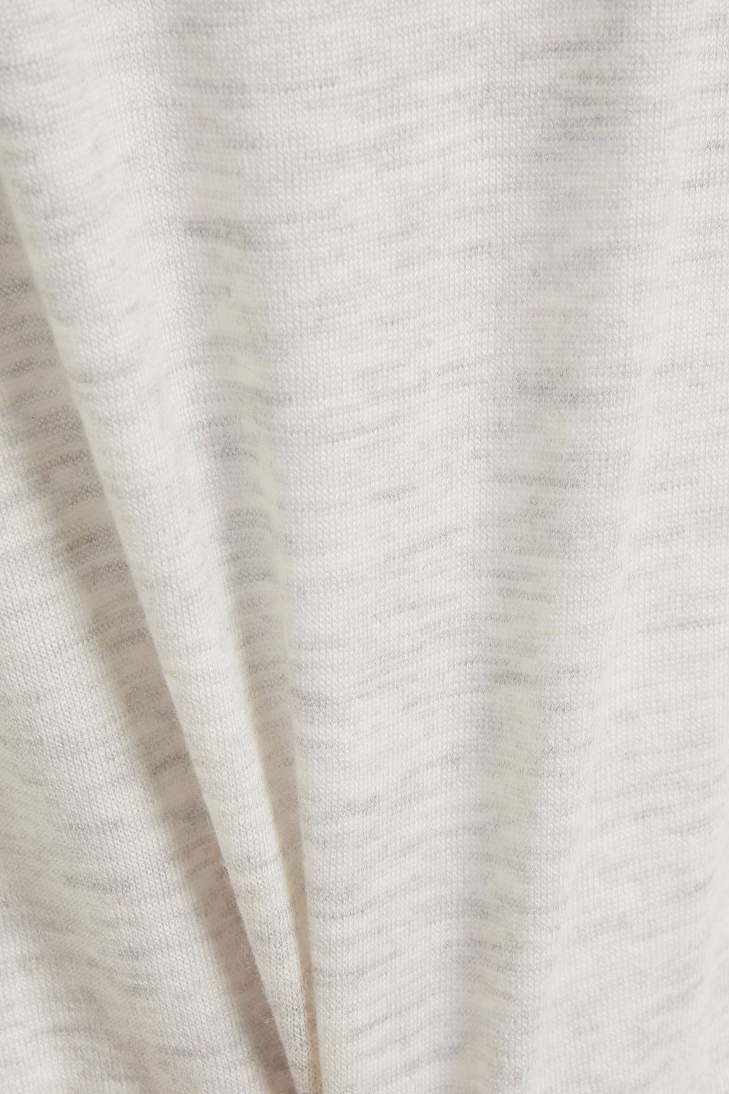 LOULOU STUDIO Tizzano mélange wool and cashmere-blend turtleneck sweater