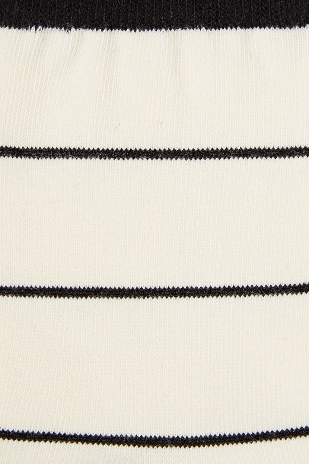 LESET Kelly striped cotton-blend socks