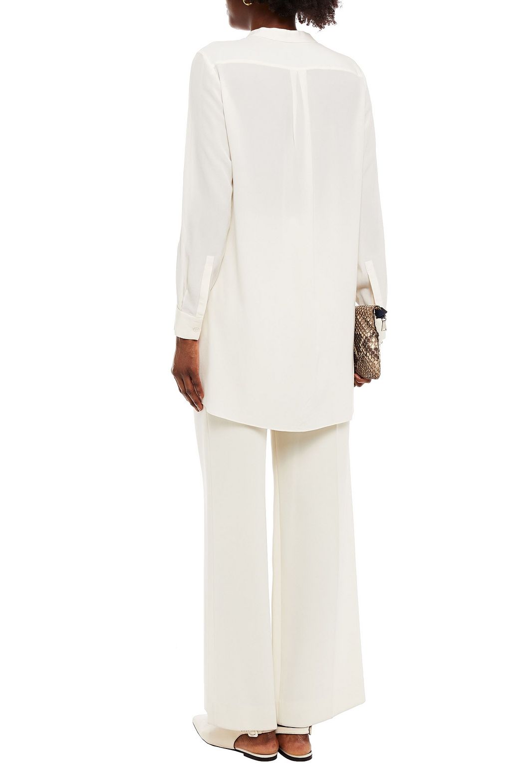 JOSEPH Lara silk crepe de chine tunic
