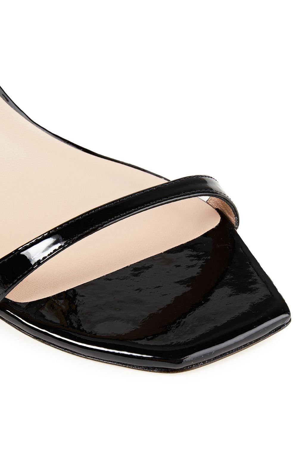 STUART WEITZMAN Aleena patent-leather sandals