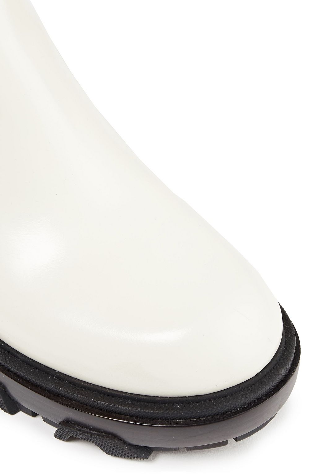 RAG & BONE Shaye embossed glossed-leather Chelsea boots