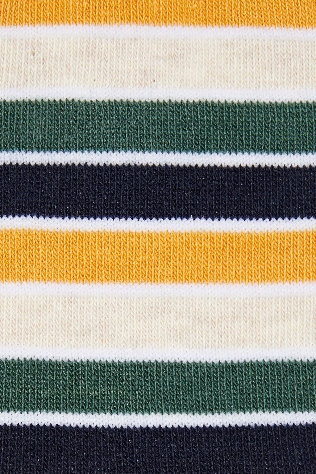 LESET Harley striped cotton-blend socks
