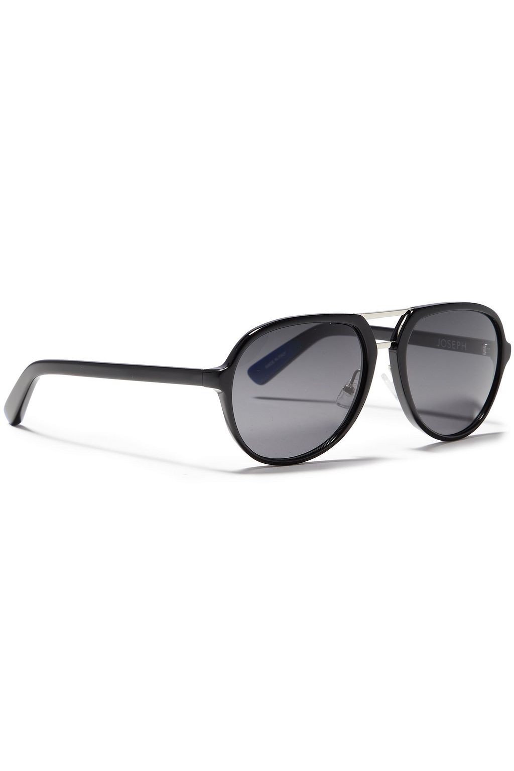 JOSEPH Duke aviator-style marbled acetate sunglasses