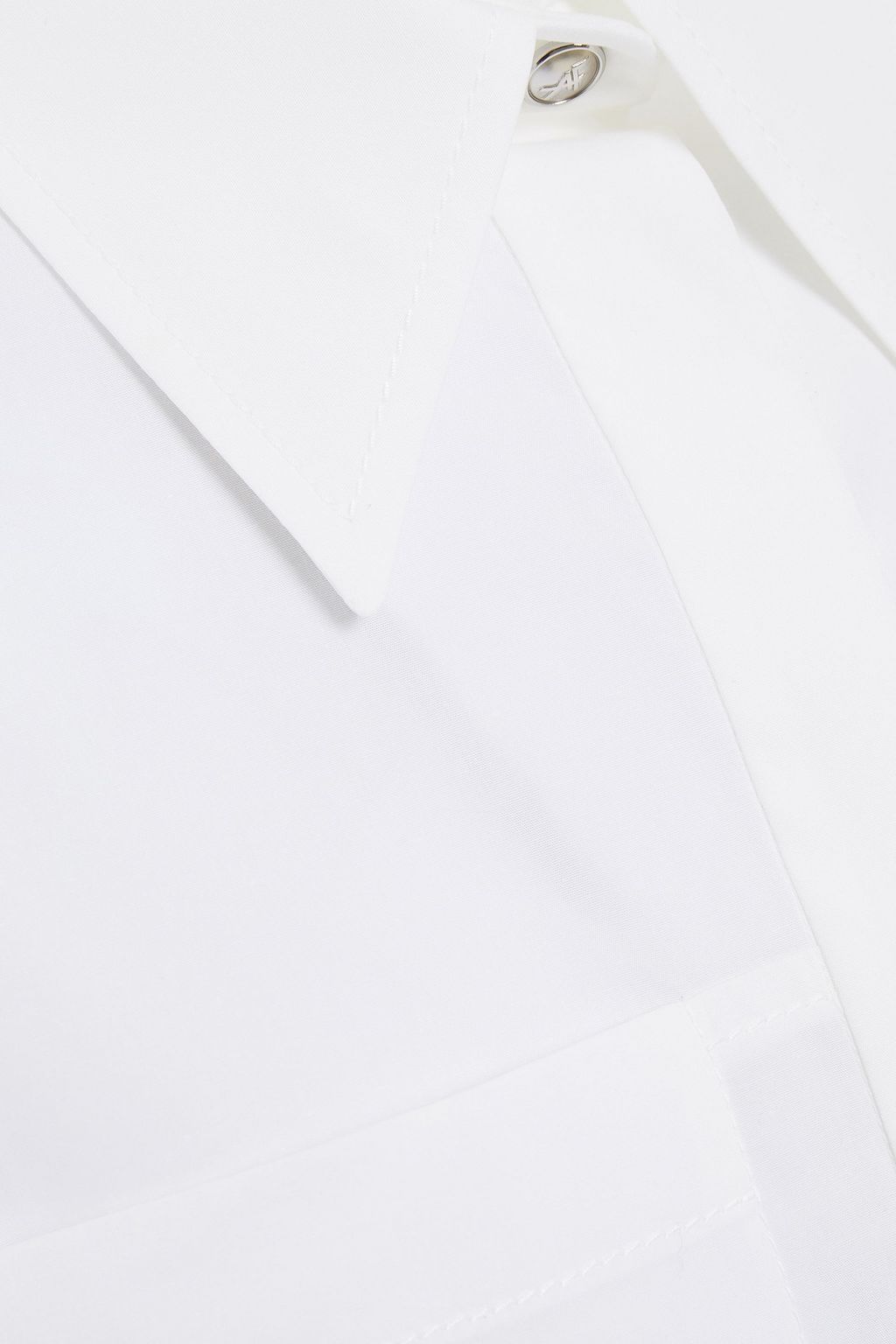 ALBERTA FERRETTI Stretch-cotton poplin shirt
