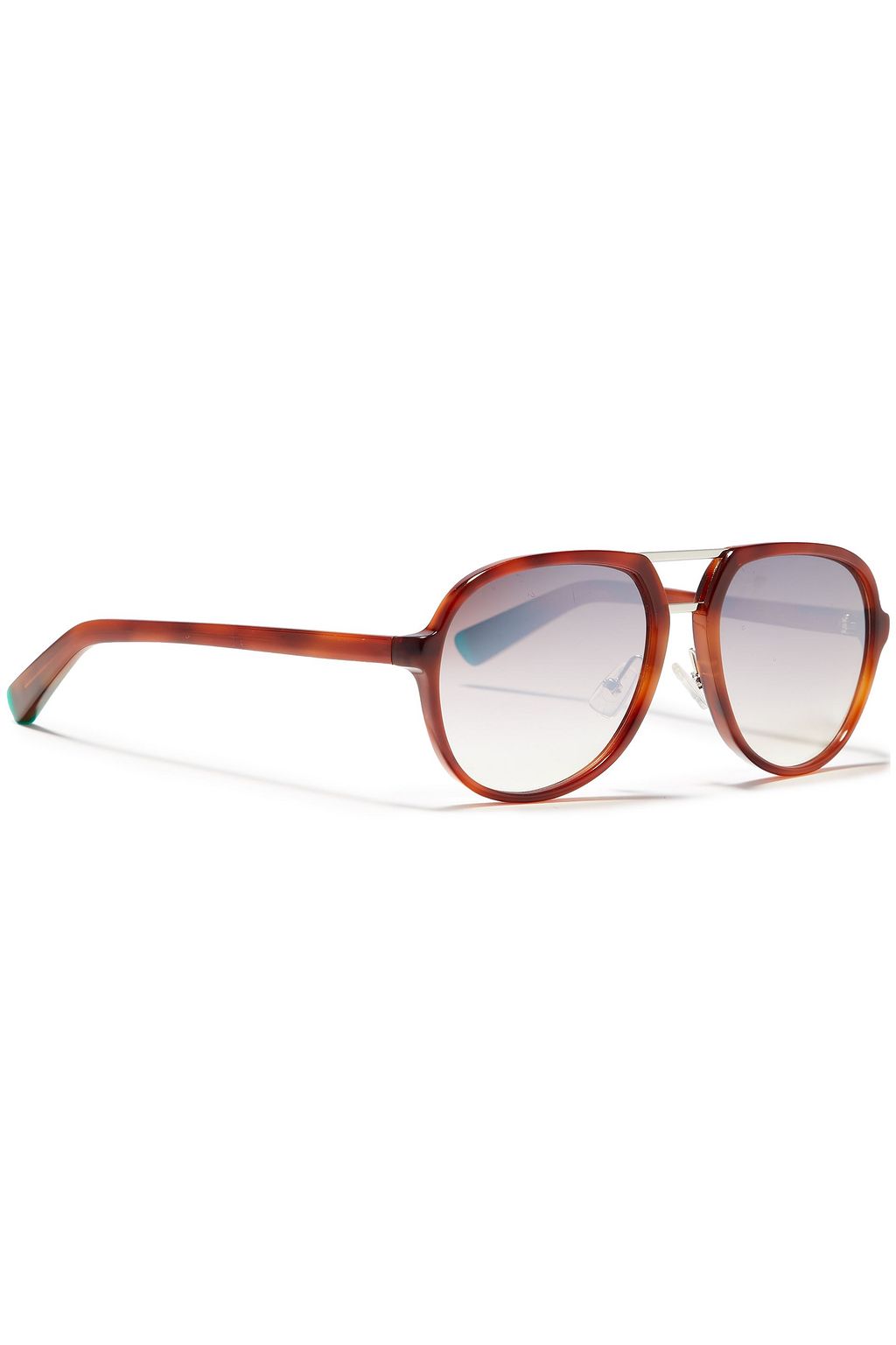 JOSEPH Duke aviator-style marbled acetate sunglasses