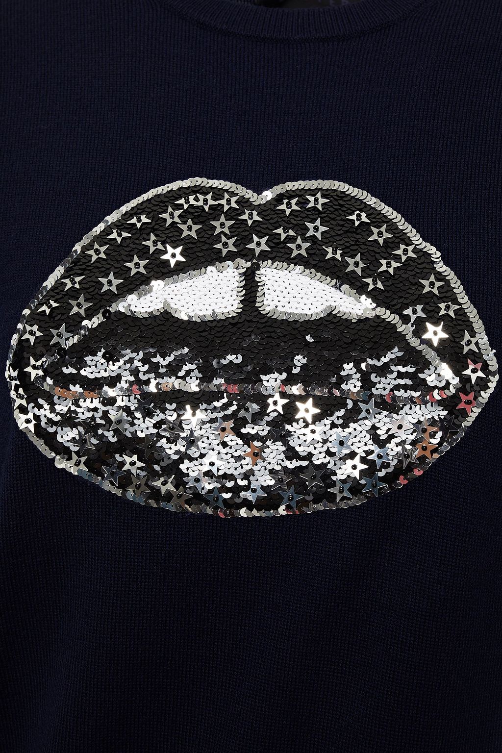 MARKUS LUPFER Mia embellished merino wool sweater