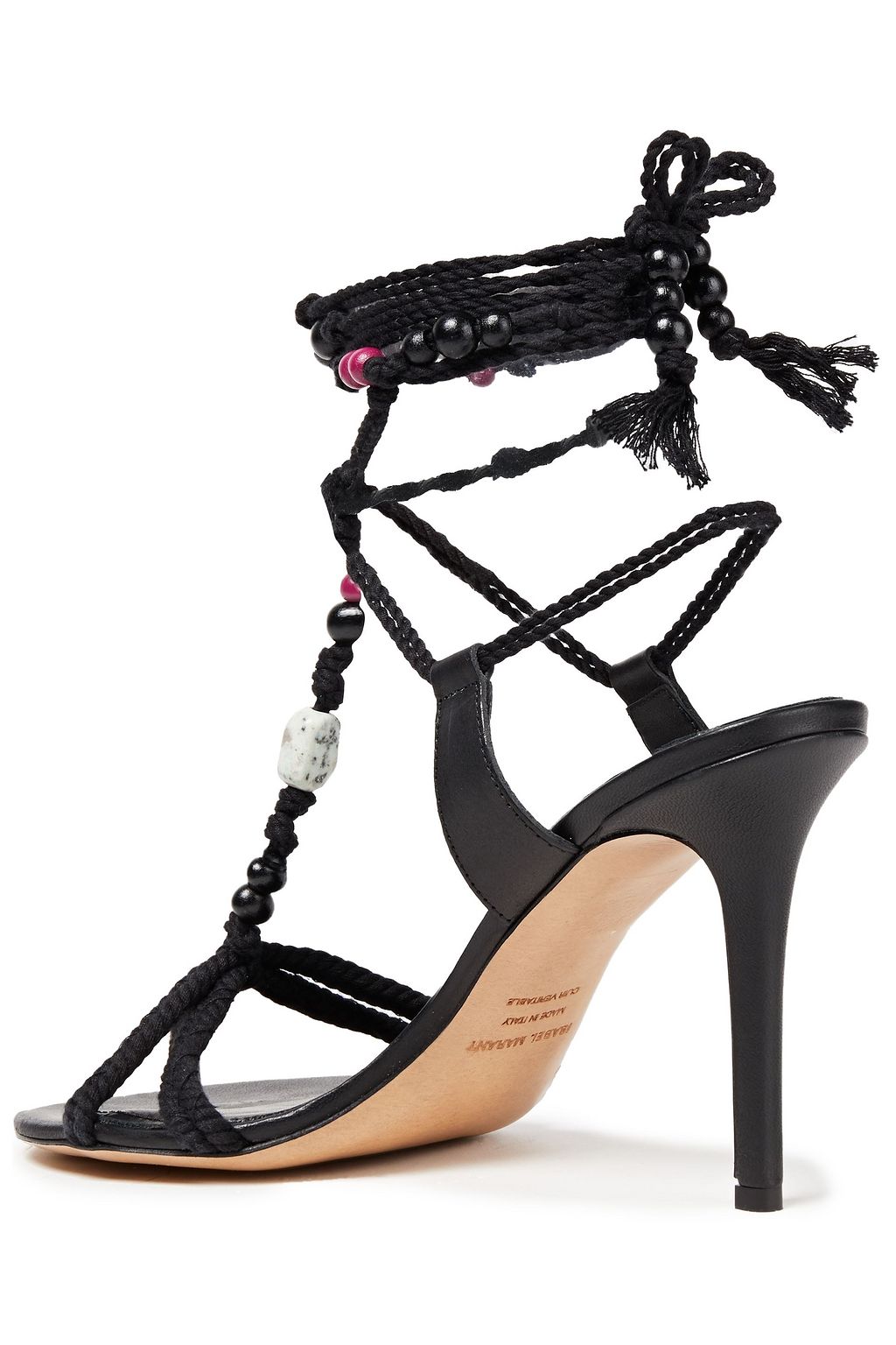ISABEL MARANT Embellished leather sandals