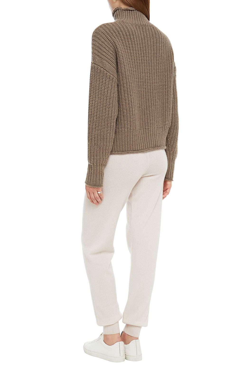 LOULOU STUDIO Maddalena cashmere track pants