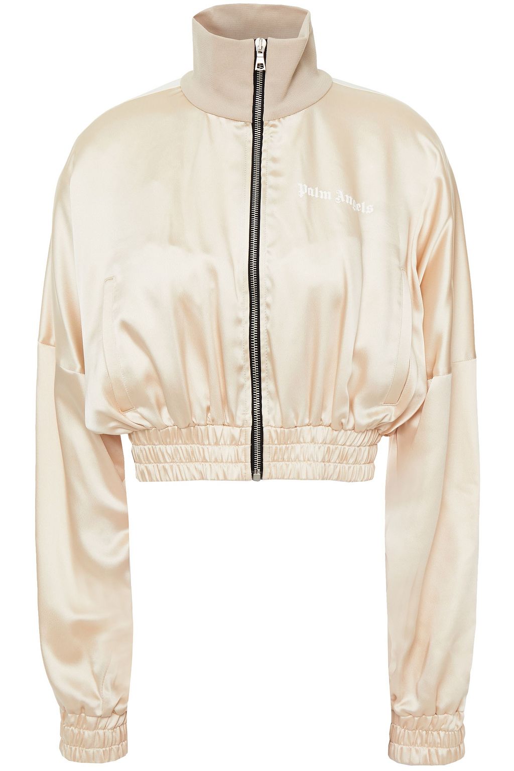 cream satin jacket