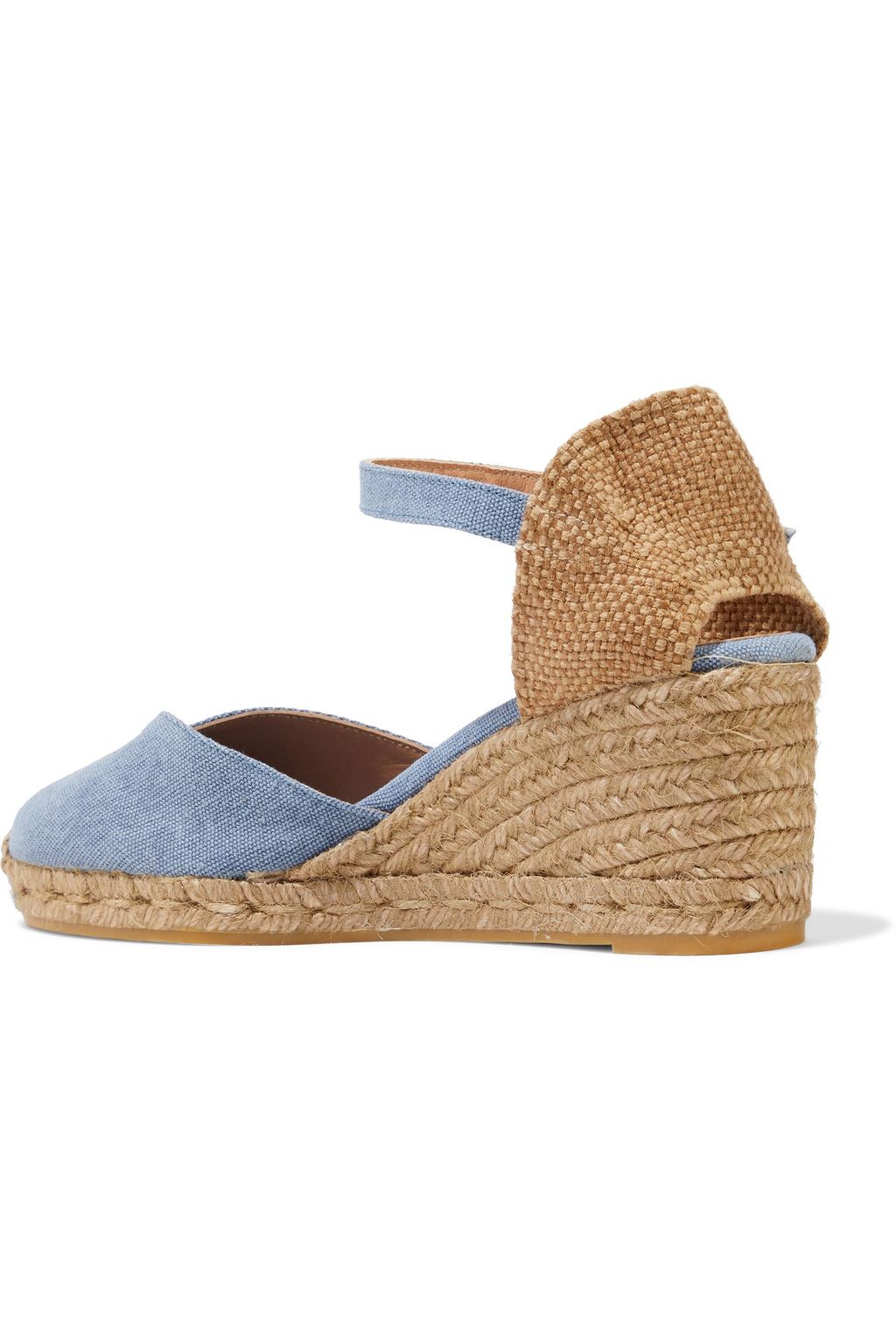 CASTAÑER Chiarita 60 canvas wedge espadrilles