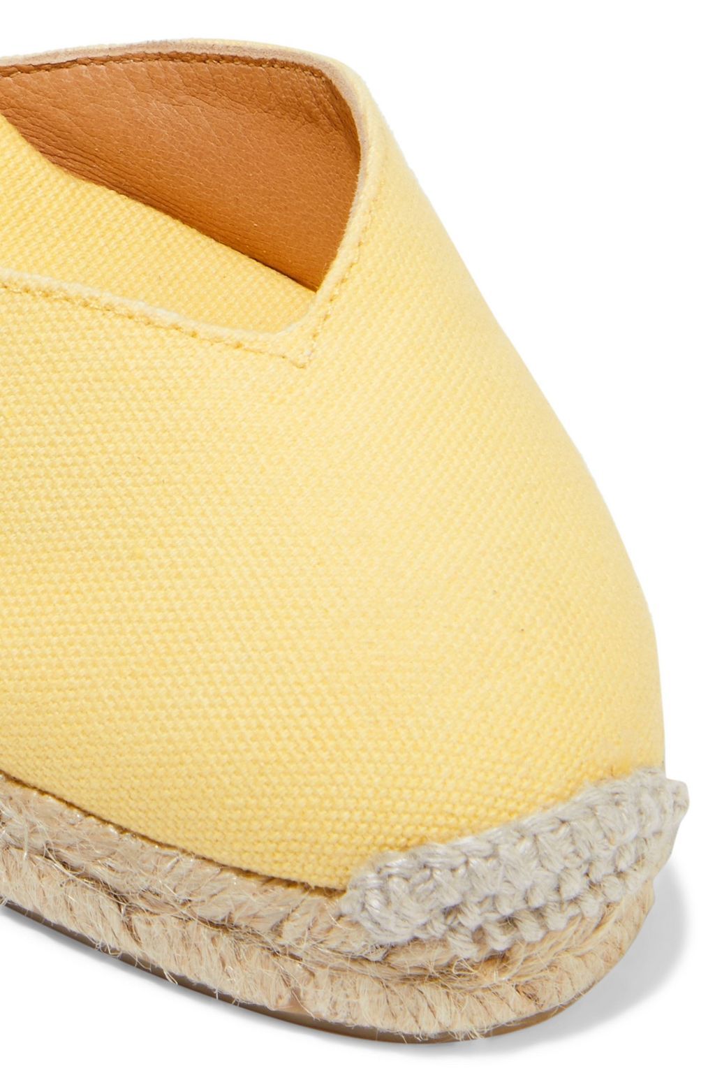 CASTAÑER Chiarita 80 canvas wedge espadrilles